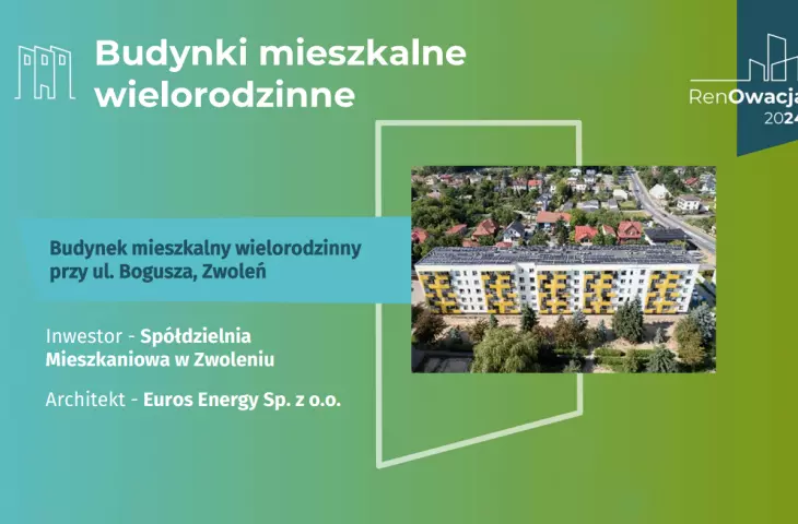Nagroda w kategorii Budynki mieszkalne wielorodzinne