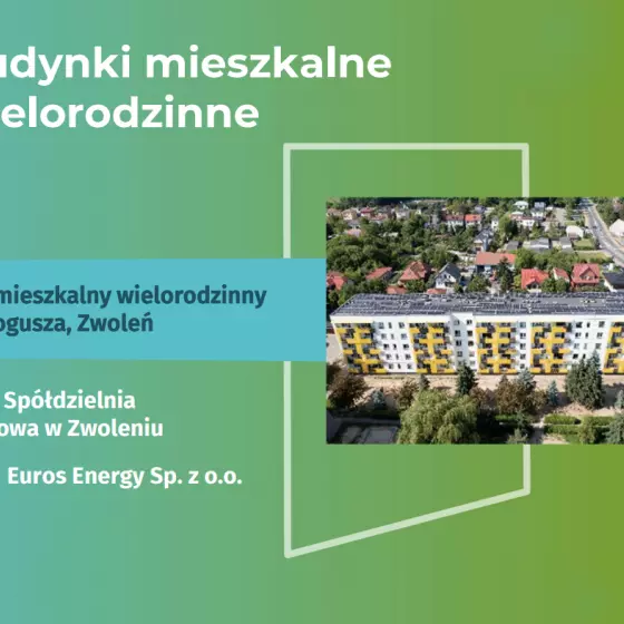 Nagroda w kategorii Budynki mieszkalne wielorodzinne