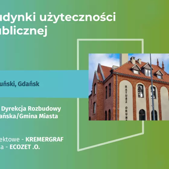 Nagroda w kategorii Budynek użyteczności publicznej i nagroda publiczności