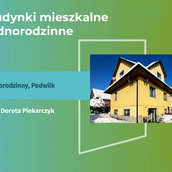 Nagroda w kategorii Budynki mieszkalne jednorodzinne