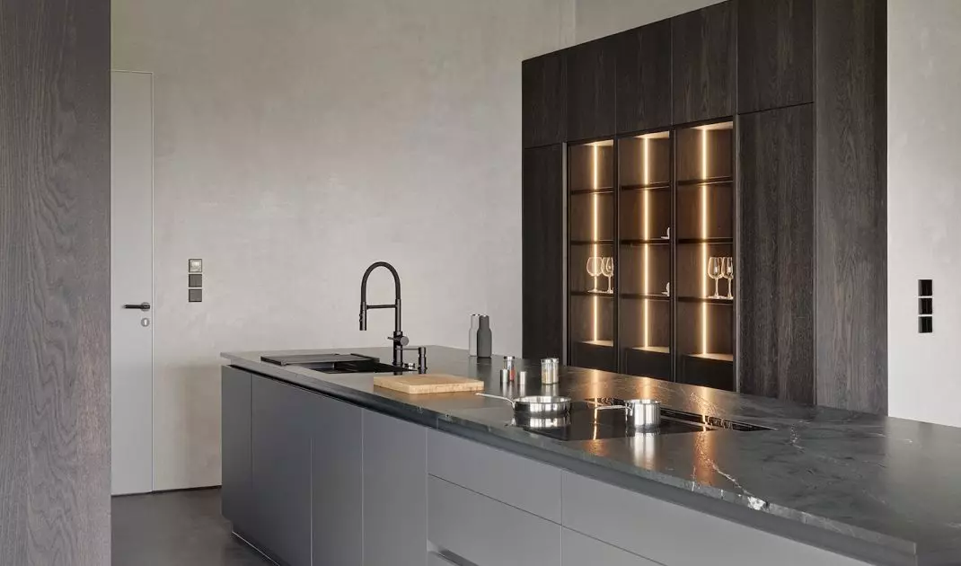 Kitchen in a natural setting