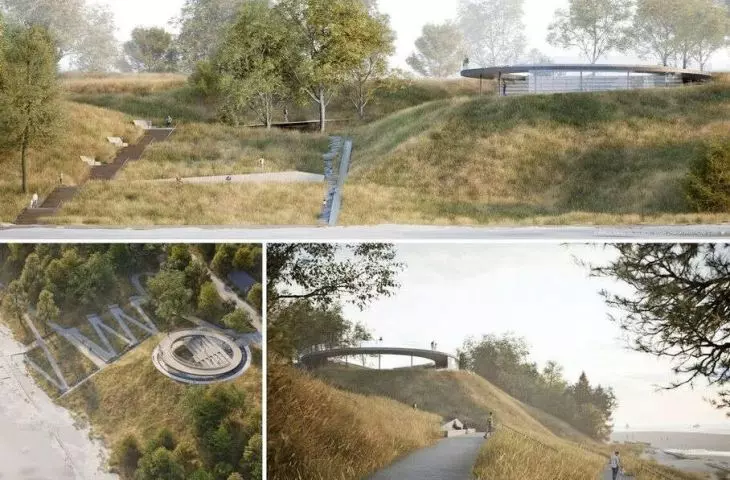 Konkurs na projekt platformy widokowej z zejściem na „Plażę Dubaj” w Jarosławcu