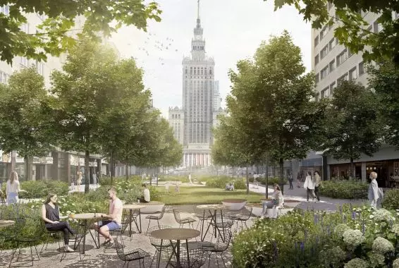 Drzewa zamiast parkingów. Kolejny fragment Warszawy zmieni oblicze