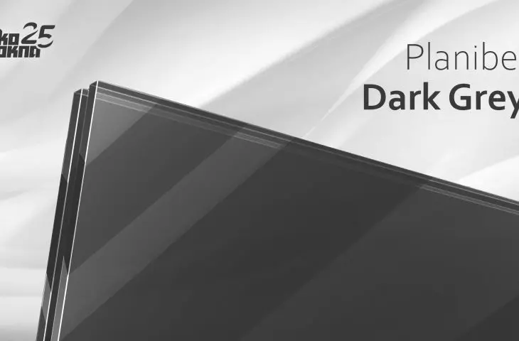Planibel Dark Grey - designer's choice now available at Eko-Okna