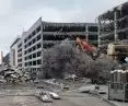 Rozbiórka CH Malta w Poznaniu, 21.02.2024