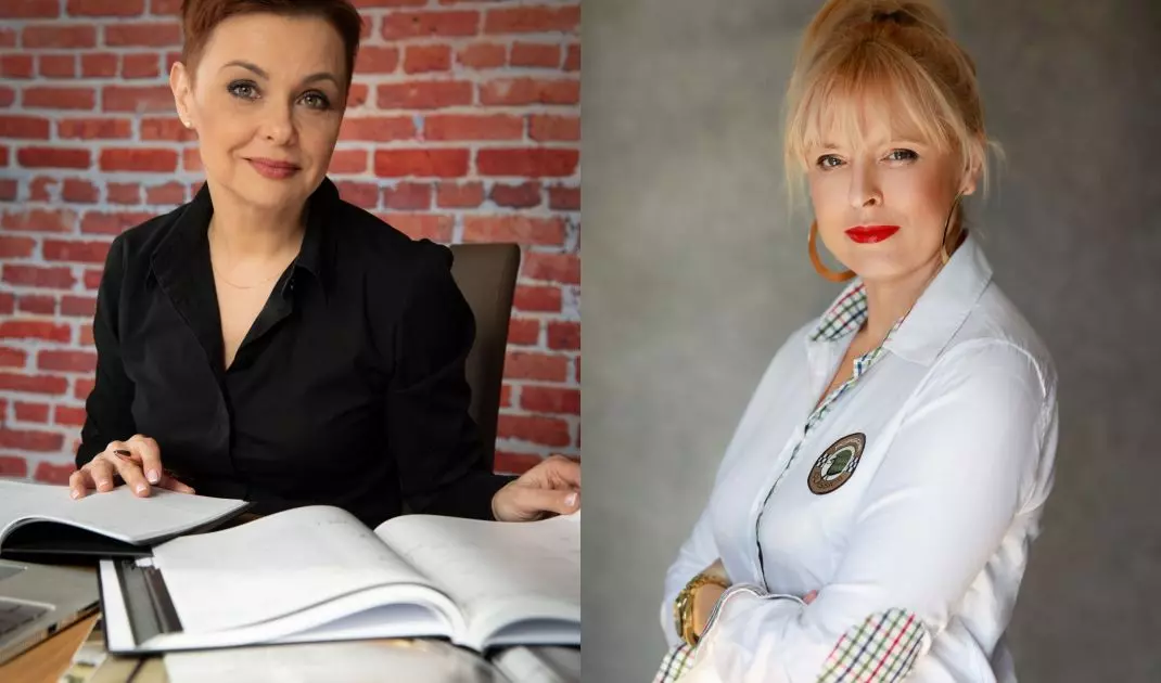 Anna Wilniewczyc and Katarzyna Szramek