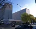 rozbudowa akademika Student Depot w Poznaniu — dawnego hotelu Polonez, nowe skrzydło widoczne pośrodku, wizualizacja