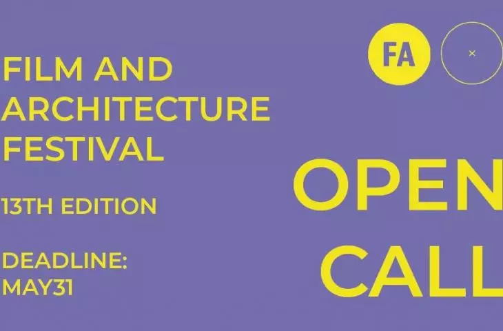 Open call for films related to architecture, urbanism and design for the 13th edition of the Czech Film and Architecture Festival