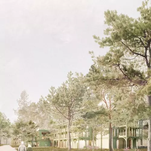 Świdermajer z CLT. Projekt Re-Sanatorium podwójnie nagrodzony!