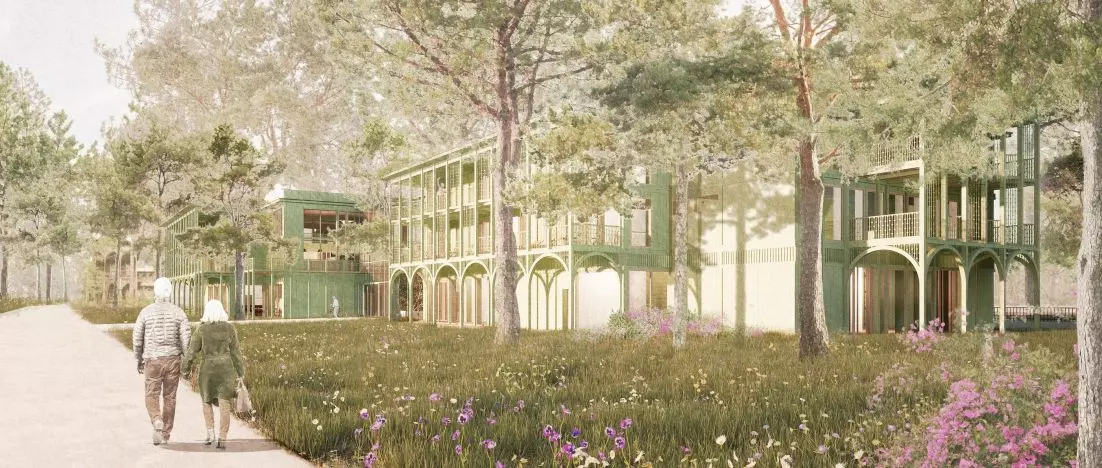 Świdermajer z CLT. Projekt Re-Sanatorium podwójnie nagrodzony!