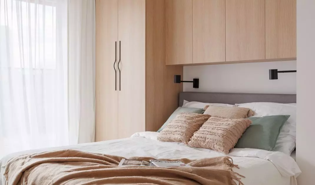 Japandi style bedroom