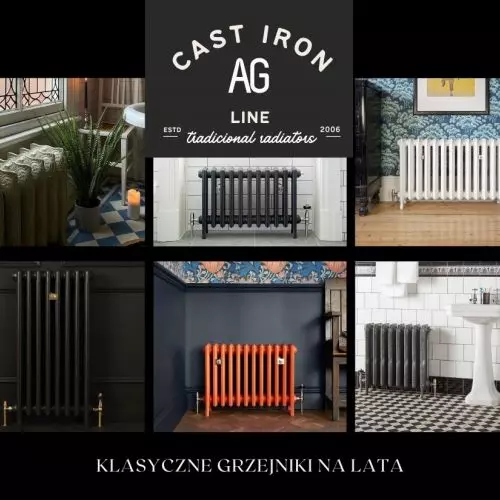 Ag Cast Iron Line – kolekcja grzejników dekoracyjnych
