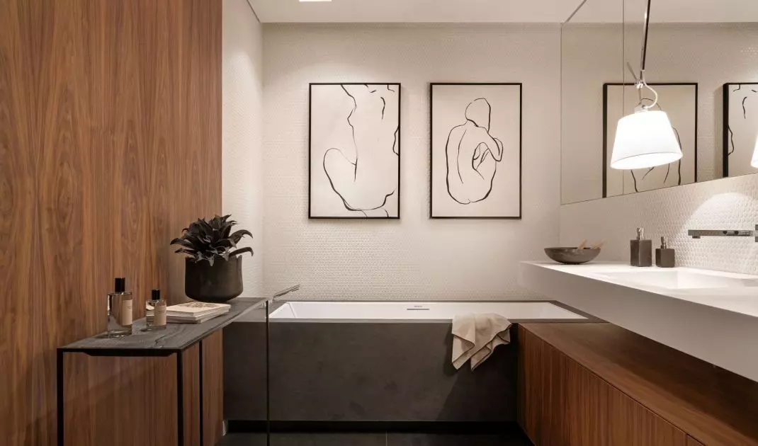 Bathroom designed by Katarzyna Kraszewska