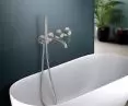 BOSTON concealed bathtub set BOS-ZWP.200 NIKIEL (color STEEL)