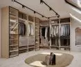 Closet with Opal showcase