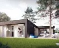 House with two terraces