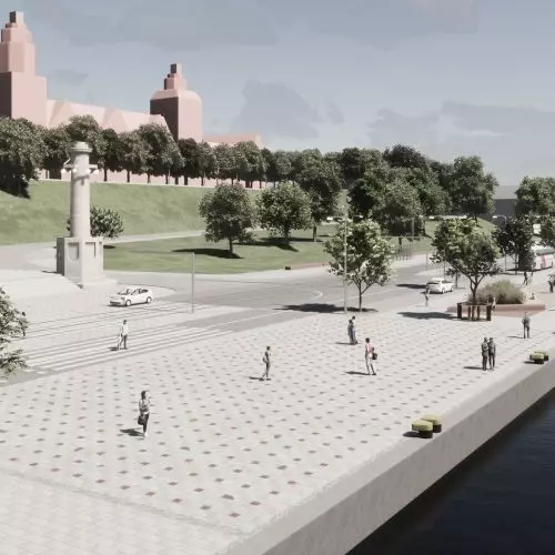 A competition instead of a tender. Szczecin bows out on boulevards on the Oder River