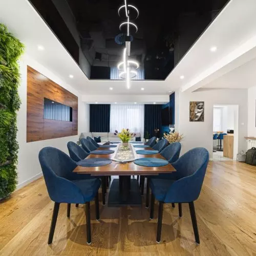 a house where the dining room plays the main role