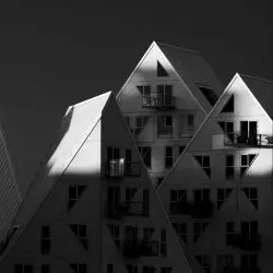 kompleks budynków Iceberg w Aarhus w Danii, proj.: CEBRA