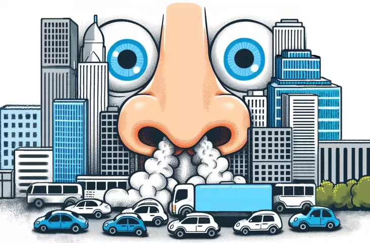 The city's olfactory landscape