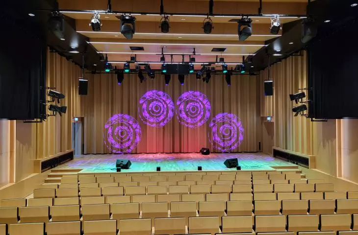 Modern sound system for the concert hall at the Music School Complex in Włocławek