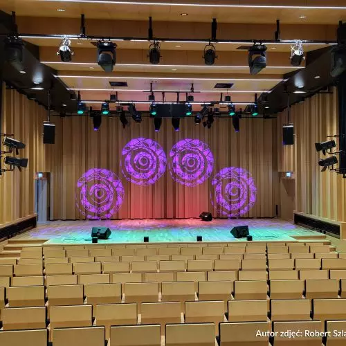 Modern sound system for the concert hall at the Music School Complex in Włocławek