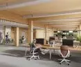 obiekt zaprojektowany przez pracownie jest pierwszym średniowysokim budynkiem biurowym w technologii drewnianej