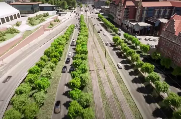 New City Forum, removal of flyover, greenery. How to fix downtown Gdansk?