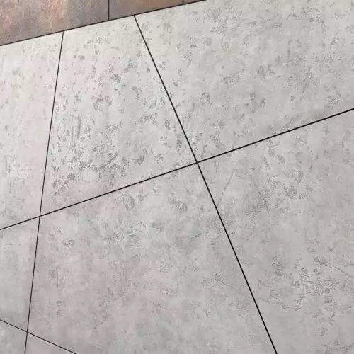 Fashionable architectural concrete effect on a facade with the new SL Concrete plaster from Dryvit