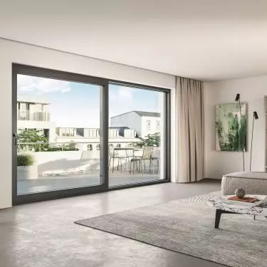 System LivIng move umożliwia realizację indywidualnych koncepcji drzwi i okien przesuwnych
