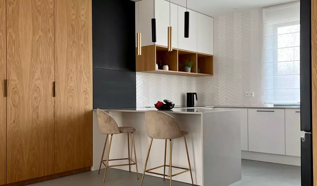 Kitchen designed by Ewa Tabakowska