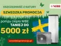 Szwedzka promocja – pompy ciepła NIBE do 5000 zł TANIEJ!
