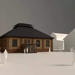 Adaptacja wnętrza budynku w kompleksie Starej Rzeźni w Szczecinie