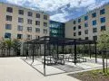 Dom studencki Meteor, UAM Poznań – widok dziecińca
