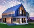 eTile Flat blacha na rąbek z panelem solarnym 2w1