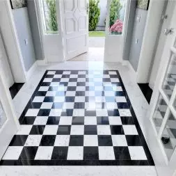 Podłoga z granitu ABSOLUT BLACK