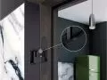 Zawias ukryty, model Eclipse 3.2 HD, włoskiej firmy AGB, w kolorze czarnym