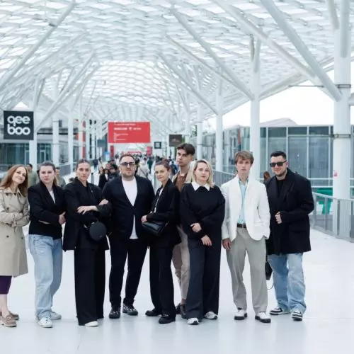 Winners of the Paradyż Designers competition at the 62nd Salone del Mobile Milano