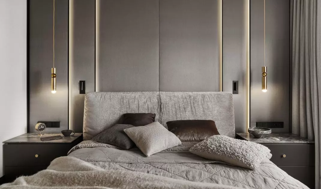 Bedroom in modern classic style