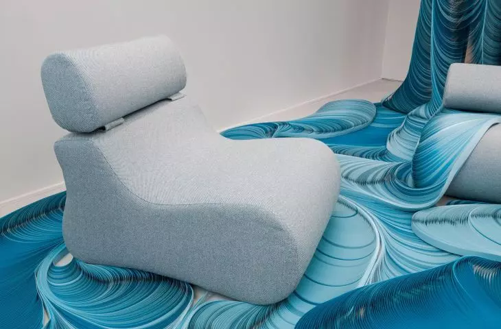 Can a sofa be the basis of an art installation?