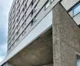 dom studencki Jowita w Poznaniu, elewacja frontowa, wschodnia