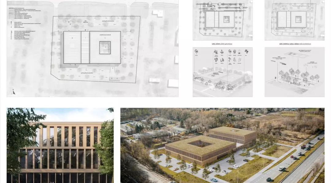 II Nagroda, proj.: DOMINO GRUPA ARCHITEKTONICZNA WOJCIECH DUNAJ