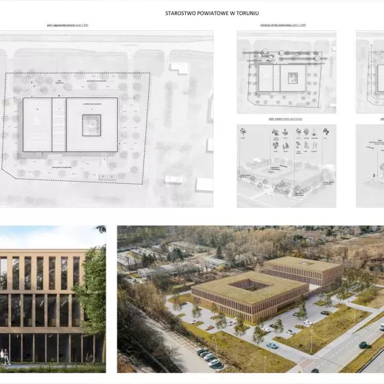 II Nagroda, proj.: DOMINO GRUPA ARCHITEKTONICZNA WOJCIECH DUNAJ
