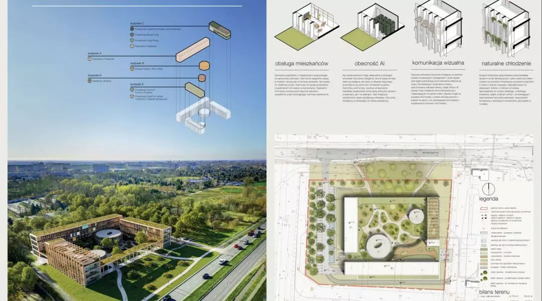 Wyróżnienie równorzędne, proj.: Dot Architekci