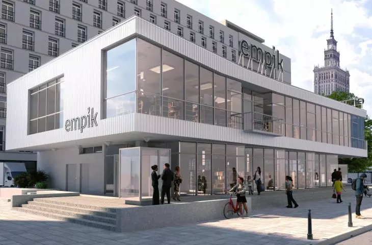 There will be an Empik in Warsaw's Cepelia. There are visualizations!