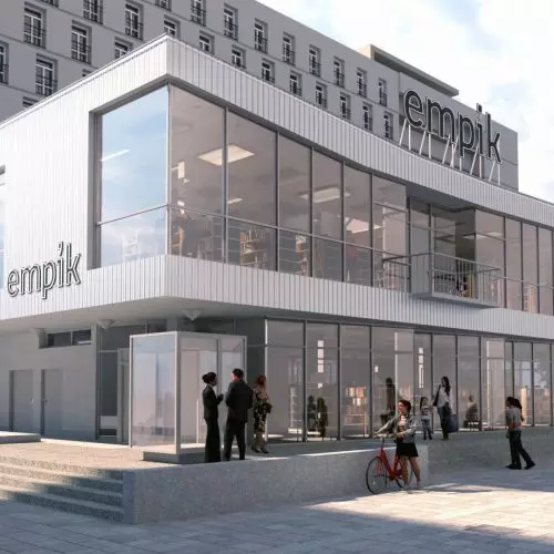 There will be an Empik in Warsaw's Cepelia. There are visualizations!