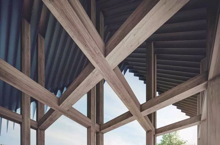 Four cultures under one roof. Nizio Design International's Folklore Center project.