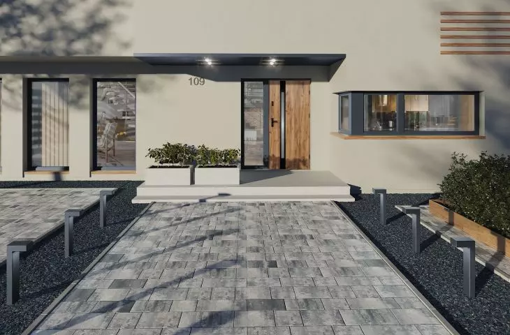 Konekt - concrete fences and paving stones. Durability, style and safety.