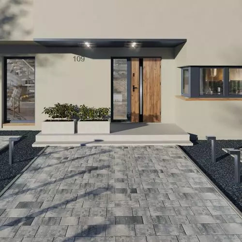Konekt - concrete fences and paving stones. Durability, style and safety.