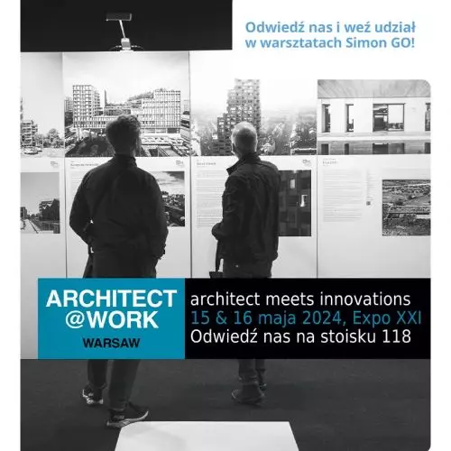 KONTAKT - SIMON na ARCHITECT@WORK Warsaw